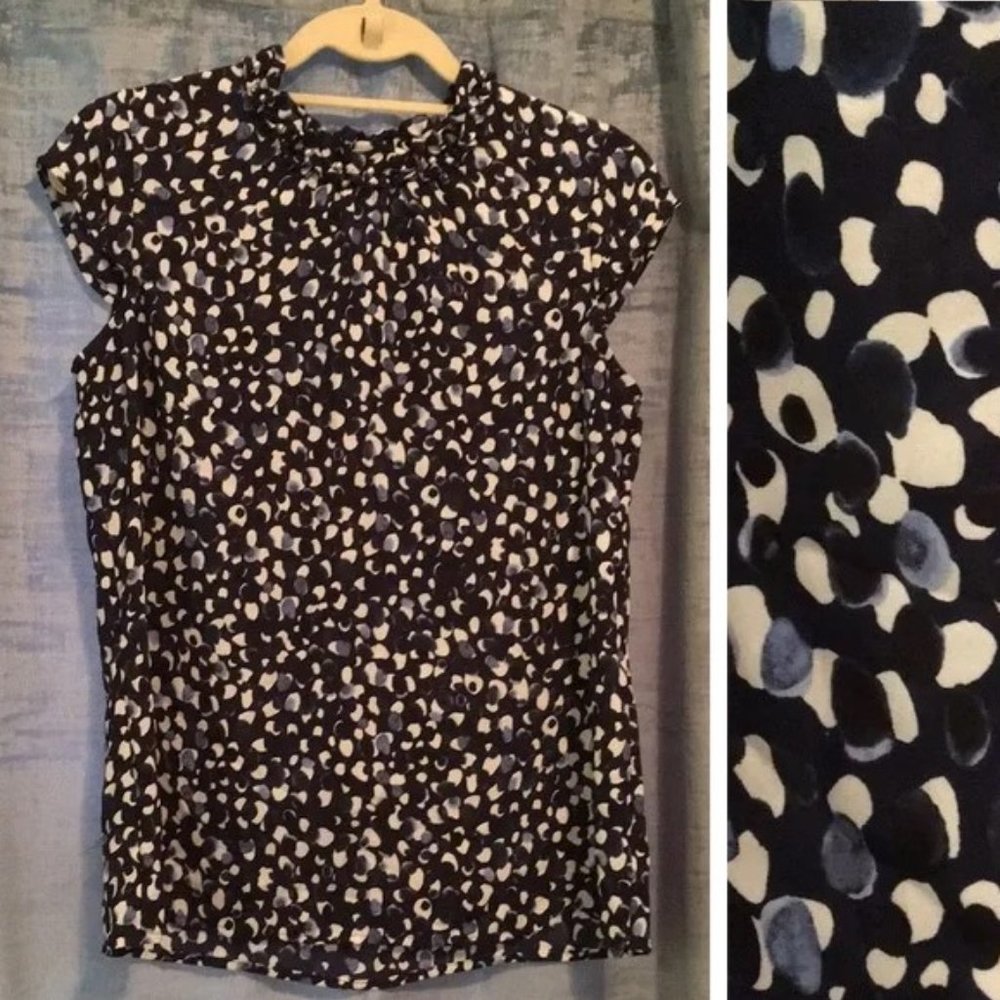 Karl Lagerfeld | Pearl Neck Blouse